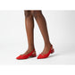 Women Kitten Slingback Mid Low Pumps