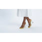 Lucite Clear Ankle Strap Sandals Chunky Clear High Heel