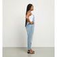 Cargo Denim Buttoned Jumpsuit