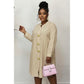 Button Down Swing Dress