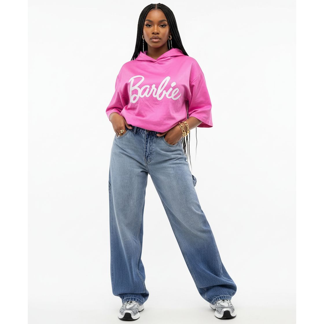 Women's Loose Fit Carpenter Jeans