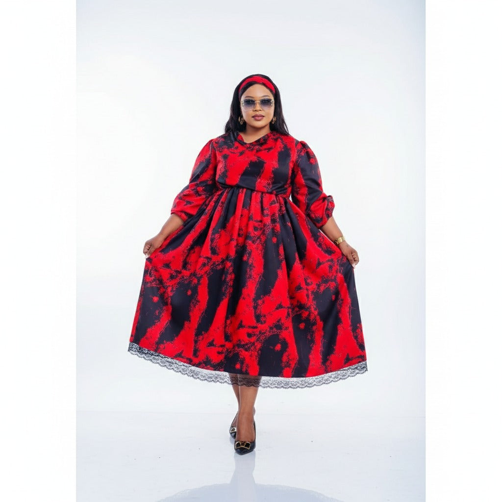 Long Sleeve Floral Maxi Dress