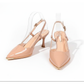 Women's Pointed-toe Stiletto Slingback High Heels