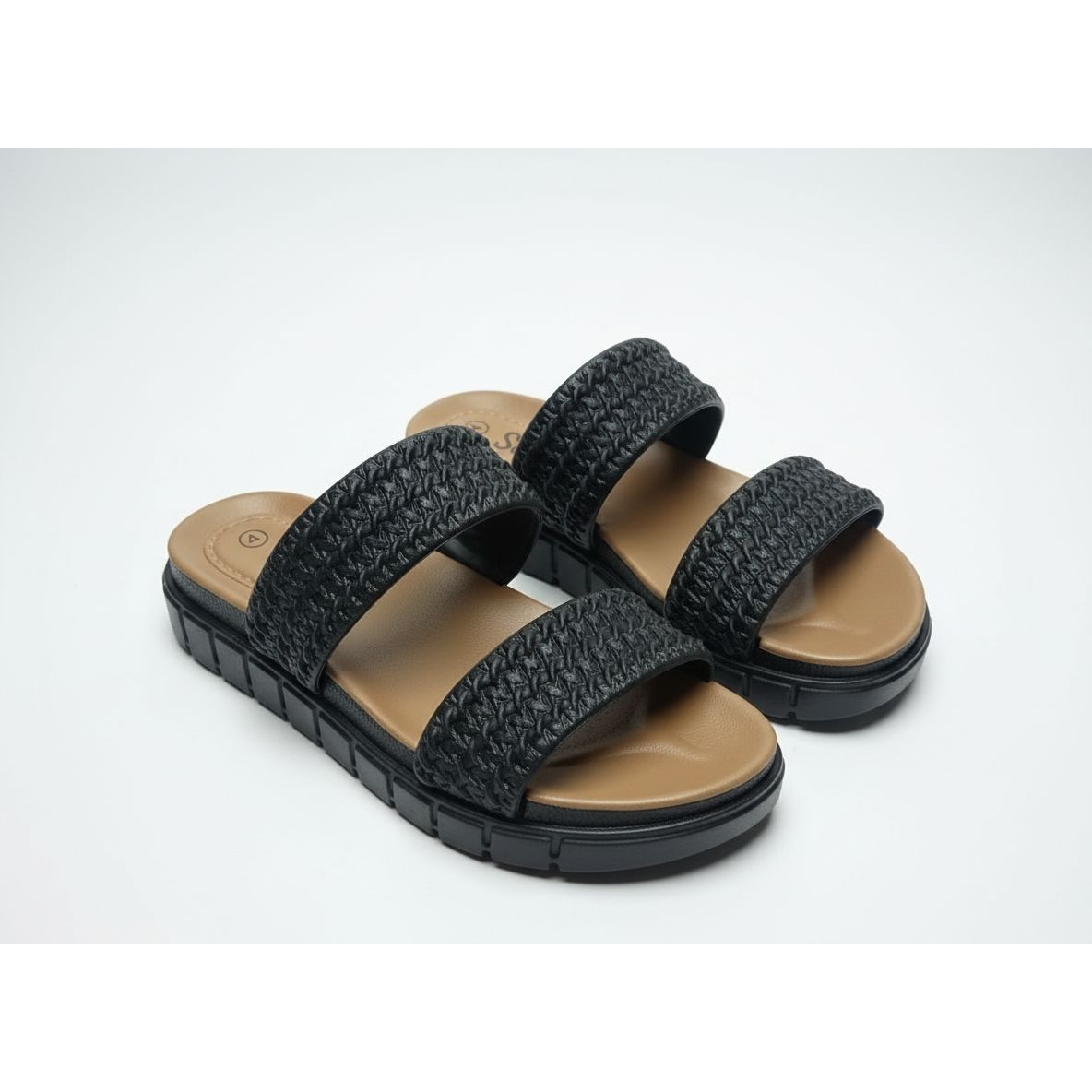 Women's Double-Strap Chunky Sole Sandals