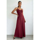 Sleeveless Round Neck Loose-Fitting Maxi Dress