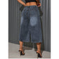 Women's Casual Loose Fit Cropped Jeans