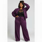 Tracksuit Full Zip Jacket & Jogging Pants Casual Sports Suit