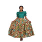 African Print Ankara Pleated Skirt And Top Set