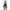 Modern Deep V-Neck Sleeveless African Print Dress