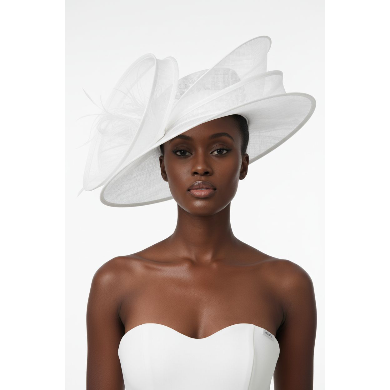 Sinamay Charming Tea Party Formal Hat