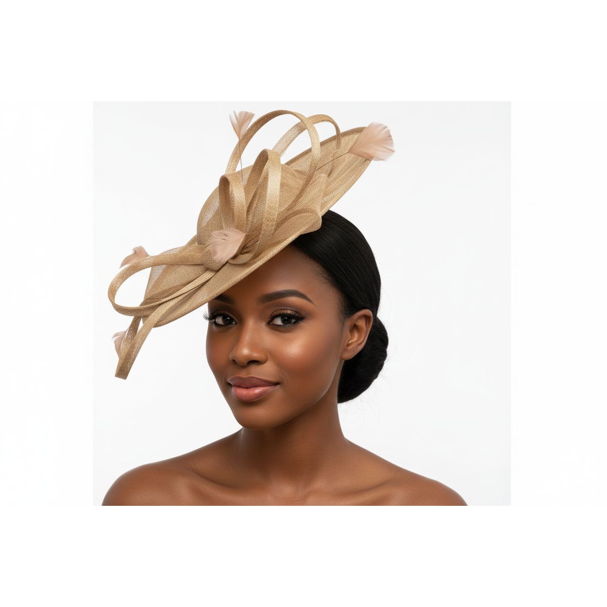 Elegant Vintage Fascinator Hat