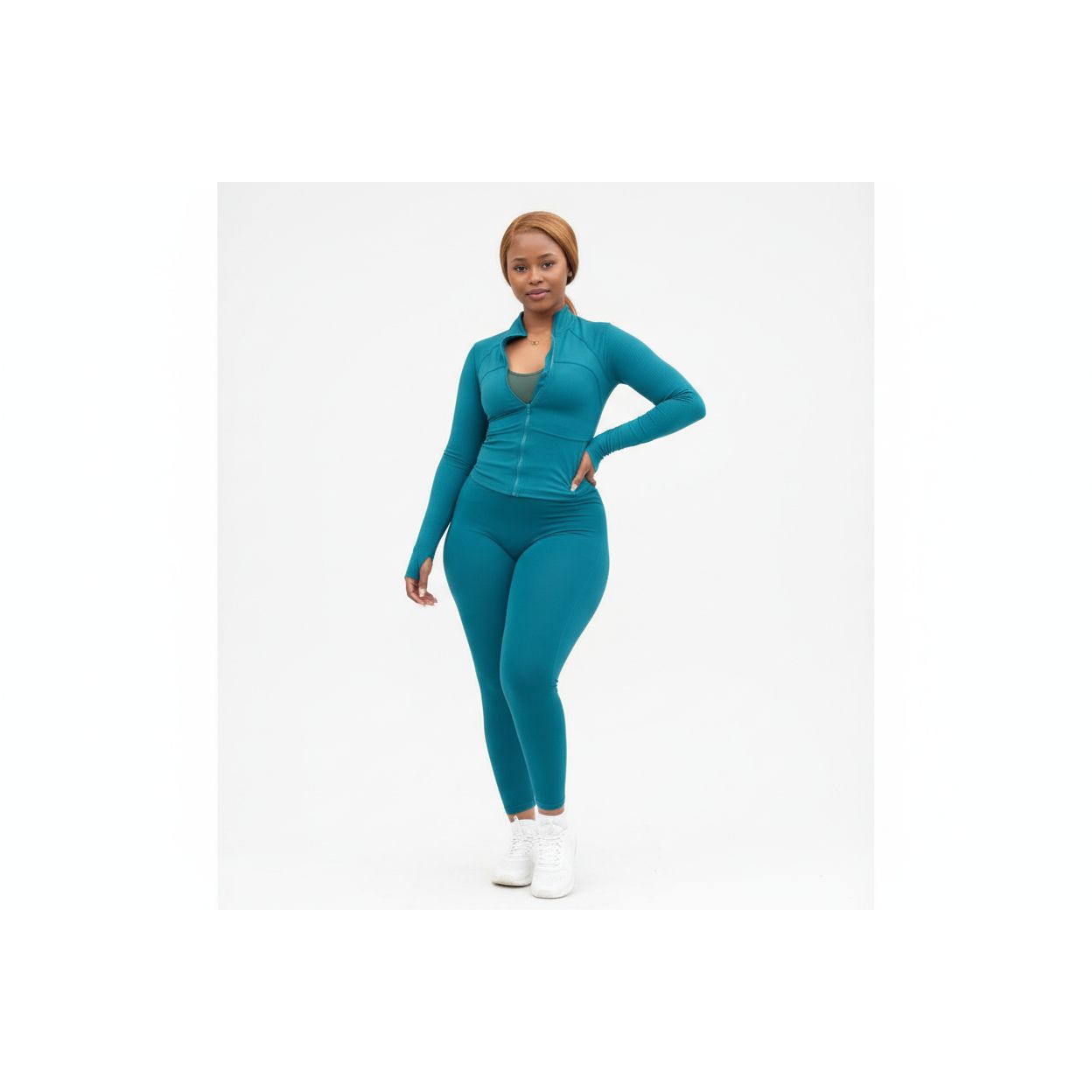 Fashion Bodycon Tracksuit 2 Piece Set