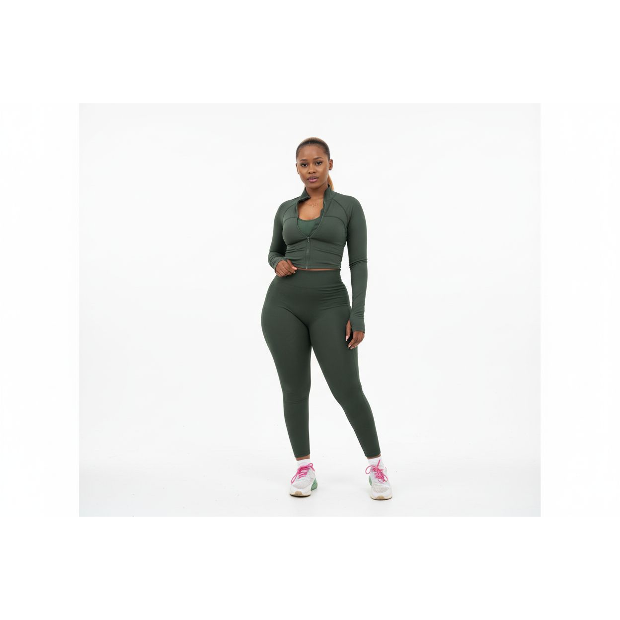 Fashion Bodycon Tracksuit 2 Piece Set
