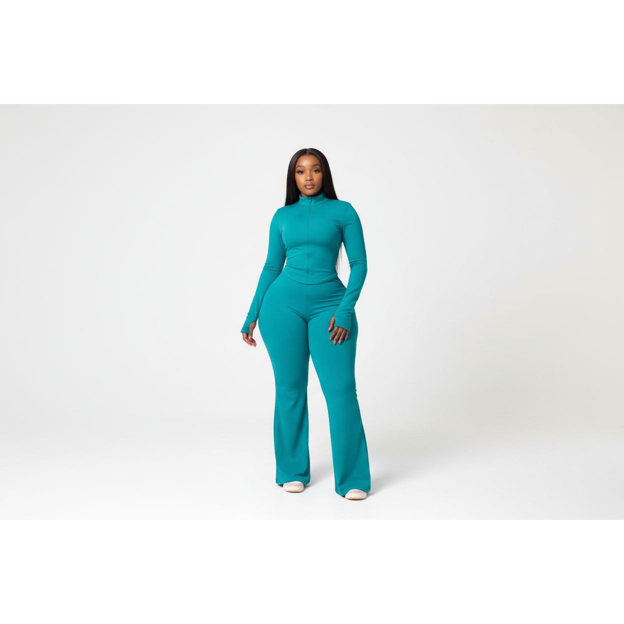 Stylish Bodycon Tracksuit 2 Piece Set