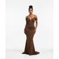 Sleeveless Bodycon Sexy Slit Evening Gown