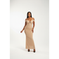 Sleeveless Bodycon Sexy Slit Evening Gown