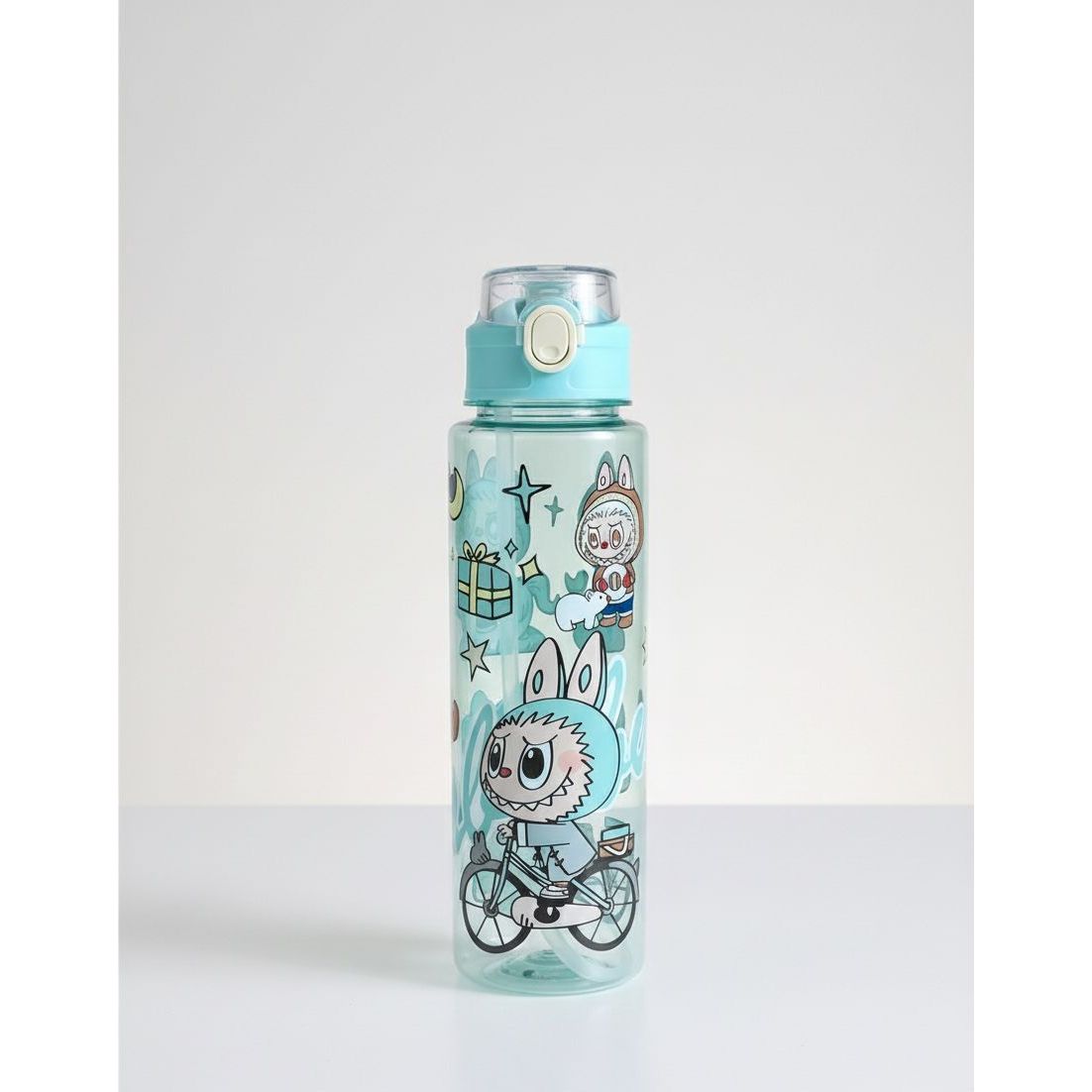 Plastic Cartoon Trendy Water/Juice Bottle