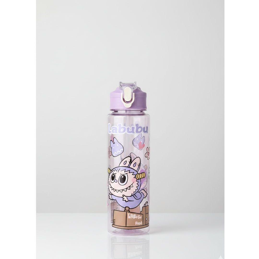 Plastic Cartoon Trendy Water/Juice Bottle