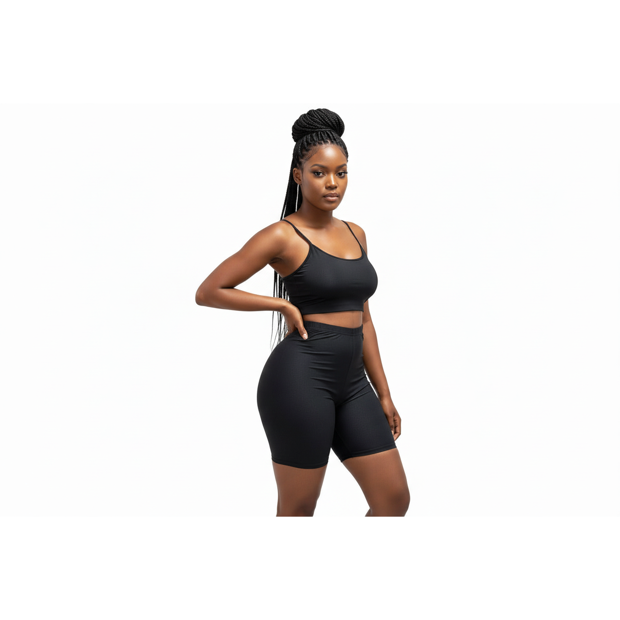 Thin High-Waist Body Shaping Tights Pants