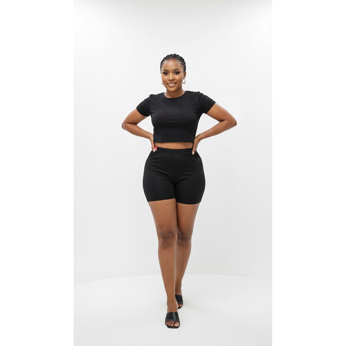 Plus Size Thin High-Waist Body Shaping Tights Pants