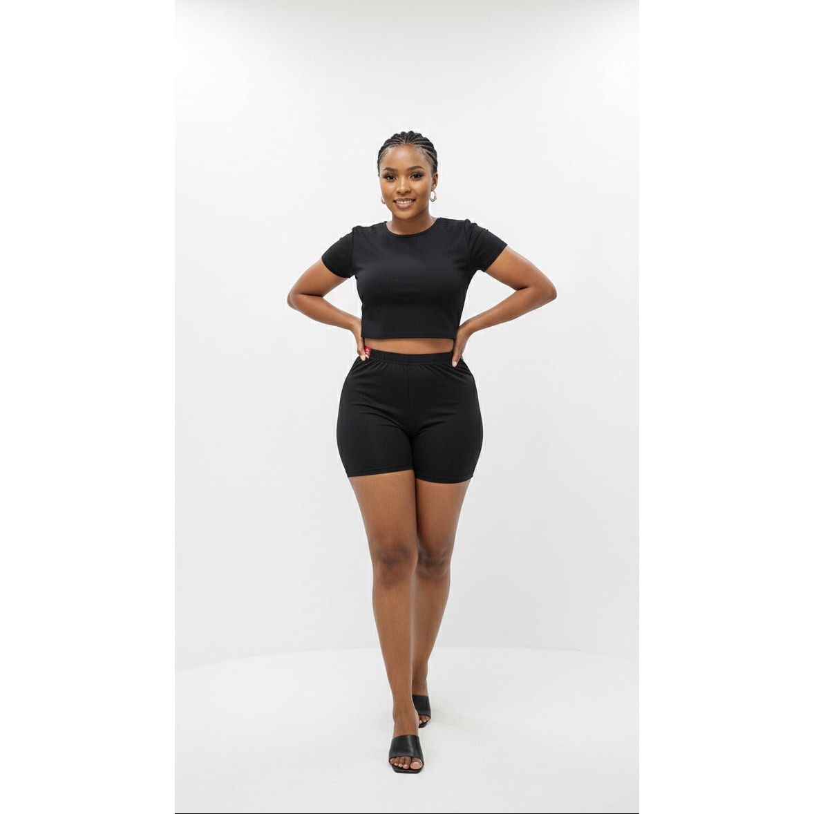 Plus Size Thin High-Waist Body Shaping Tights Pants