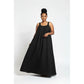 Plus Size Solid Color Maxi Slip Sun Dress