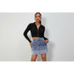 Summer Fashionable Stretchy Slim Fit Mini Denim Skirt