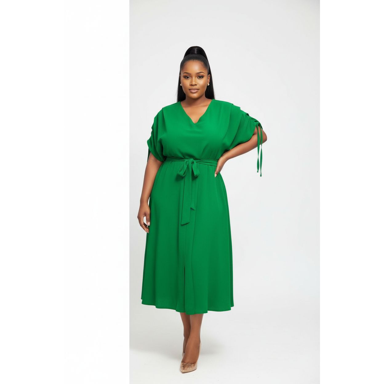 Plus Size Fit and Flare Dress