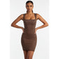 Ladies Embellished Bodycon Mini Dress