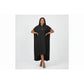Plus-Size Loose Shirt Dress with a Lapel
