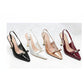 Slingback High Pointed-toe Heels Shoe