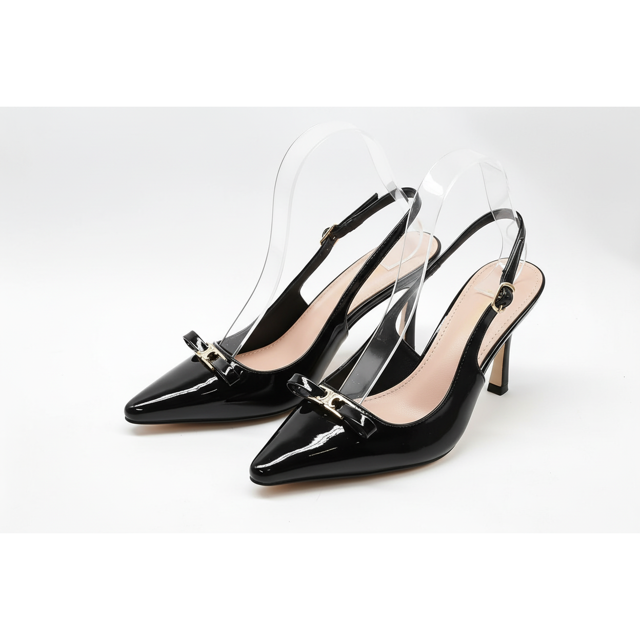 Slingback High Pointed-toe Heels Shoe