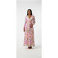 Flare Sleeve Flowy Midi dress