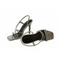 Open Square Toe High Heel Shoes.
