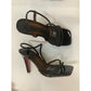 Open Square Toe High Heel Shoes.