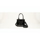 Large Leather Crossbody Handbags with Bow and Pearl Details