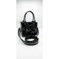 Large Leather Crossbody Handbags with Bow Design
