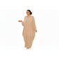 Plus-Size Loose-Fit Kaftan Gown