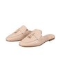 Push In Loafer With Dainty Knot Trim