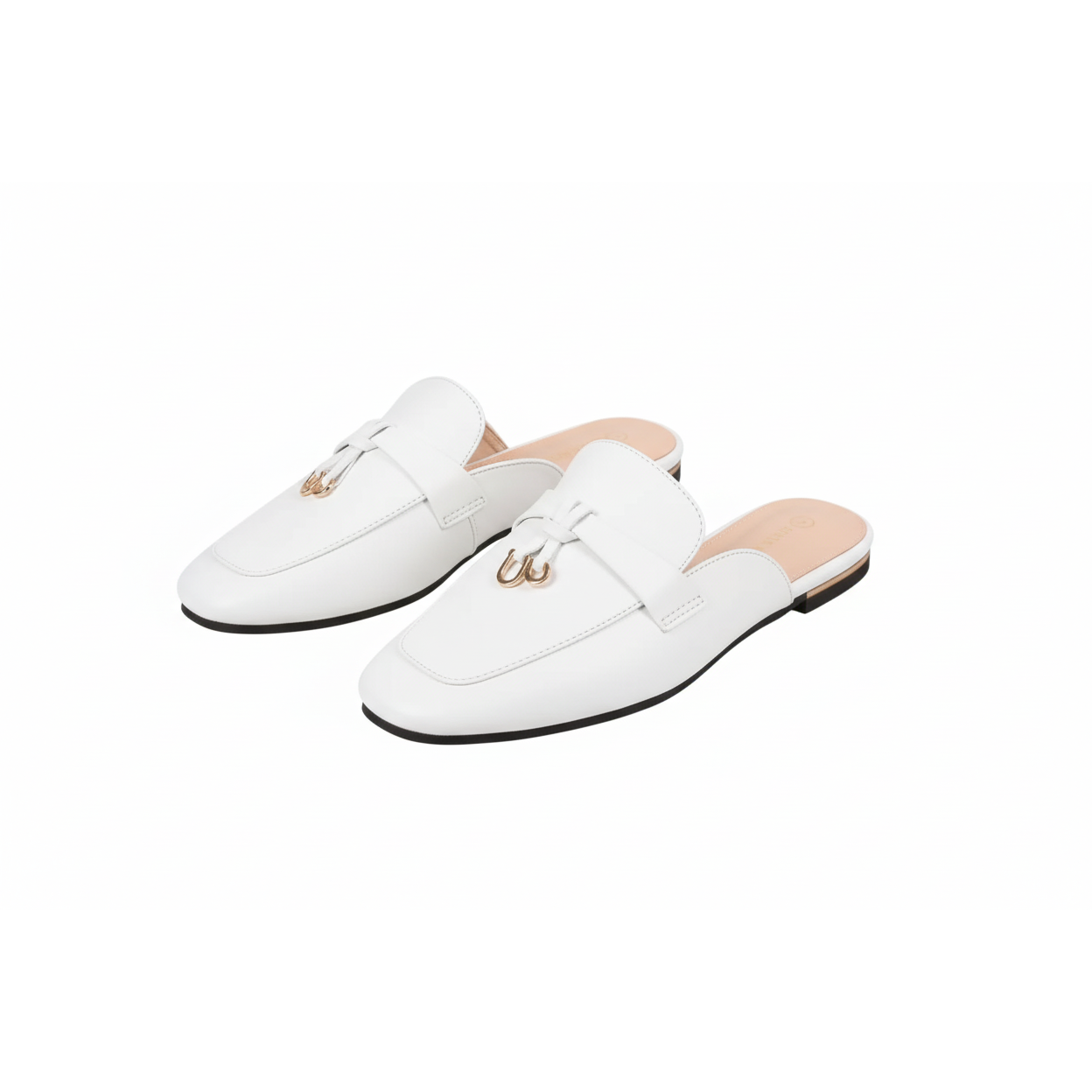 Push In Loafer With Dainty Knot Trim