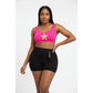Black Seamless Cycling Shorts