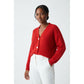 Knitted V-Neck Long Sleeve Cardigan