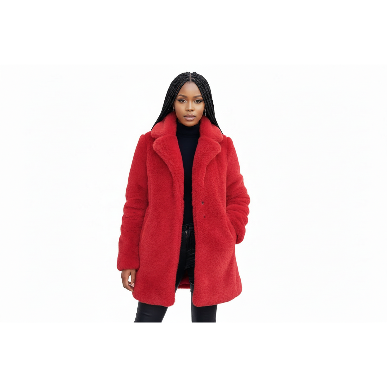 Faux Fur Warm Short Jacket