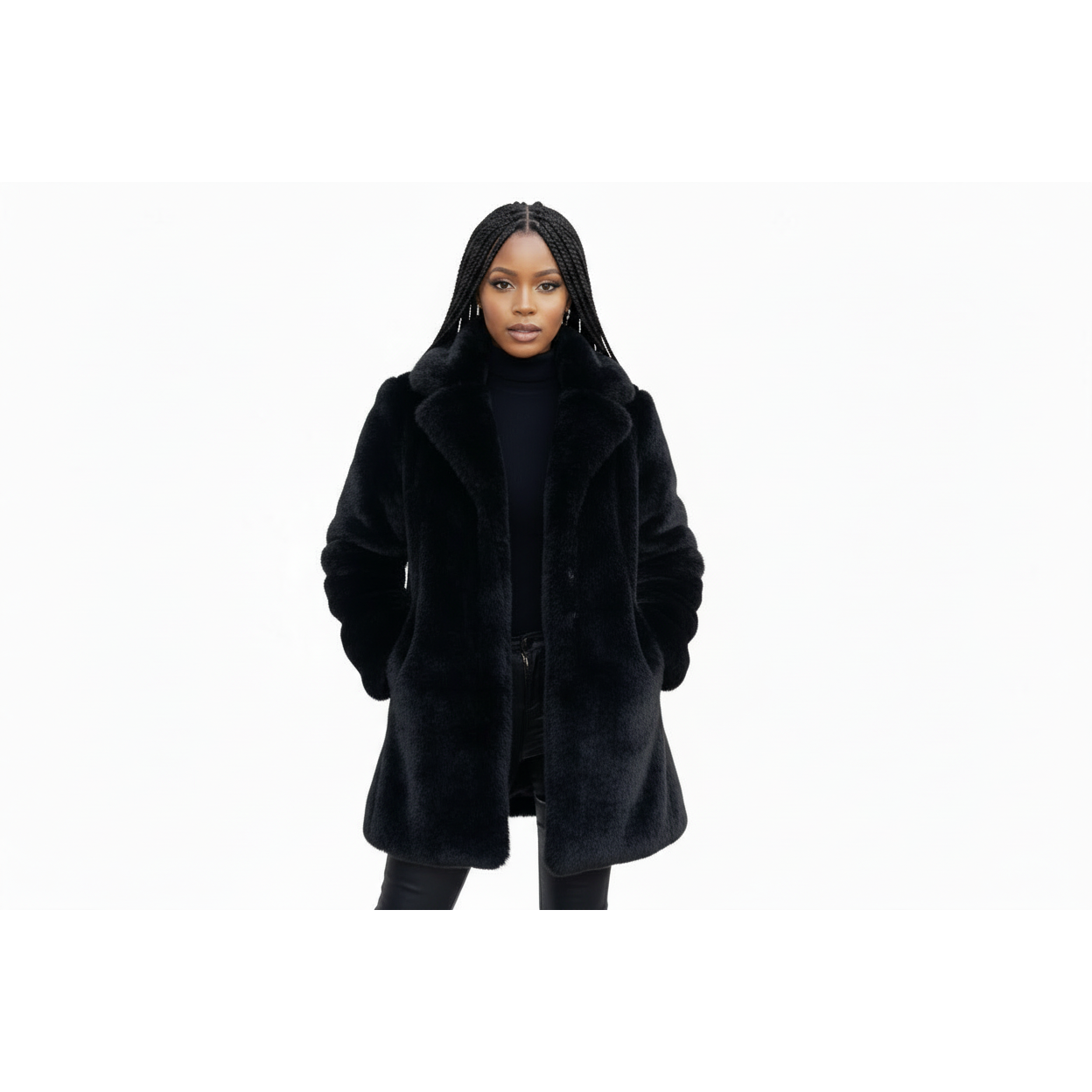 Faux Fur Warm Short Jacket