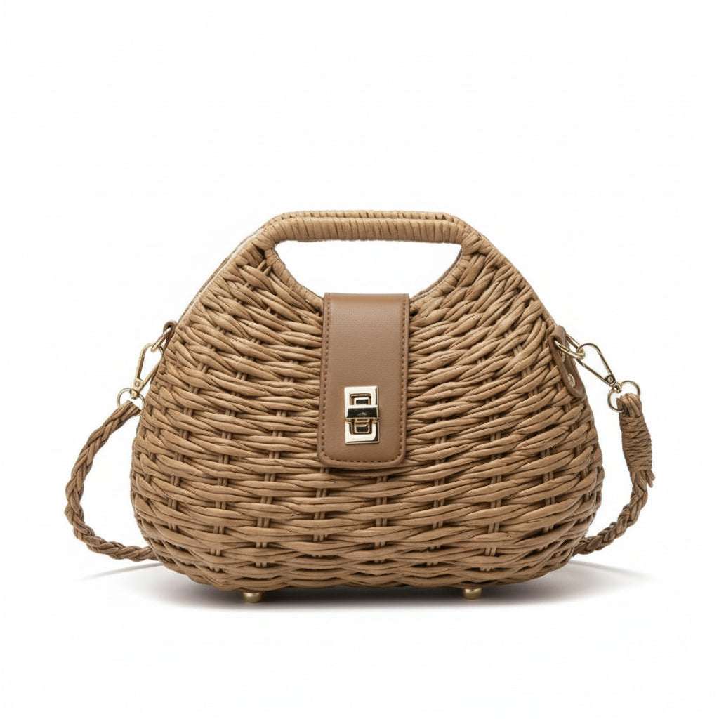 Bohemia Straw Beach Bag