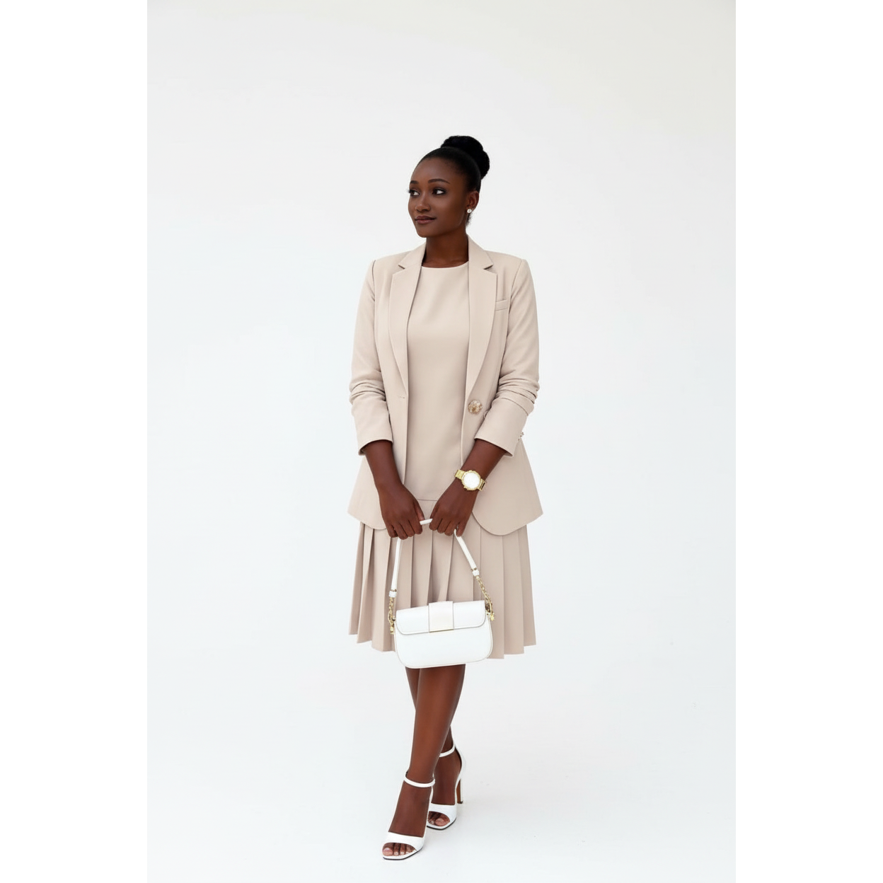 Business Blazer Jacket & Pencil Dress Suit Sets