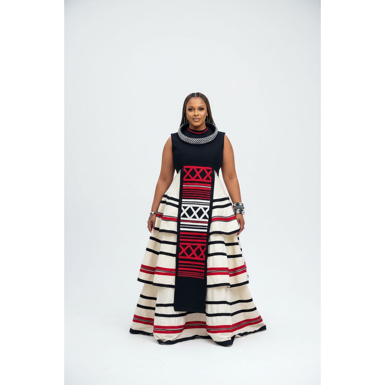 Plus Size Xhosa Traditional Attire