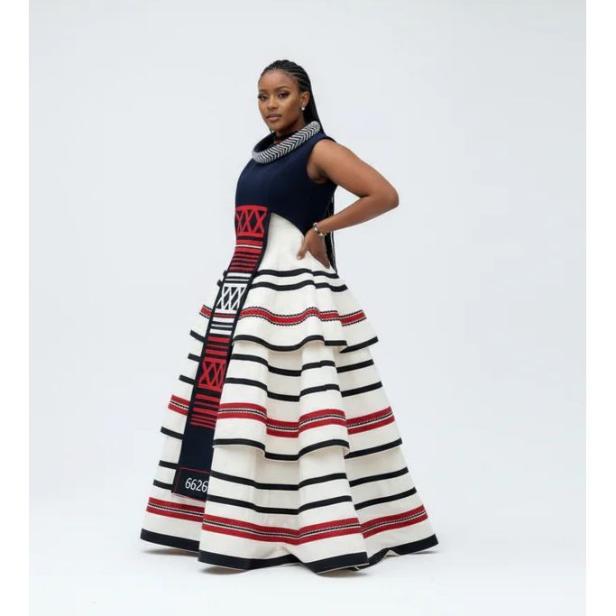 Plus Size Xhosa Traditional Attire
