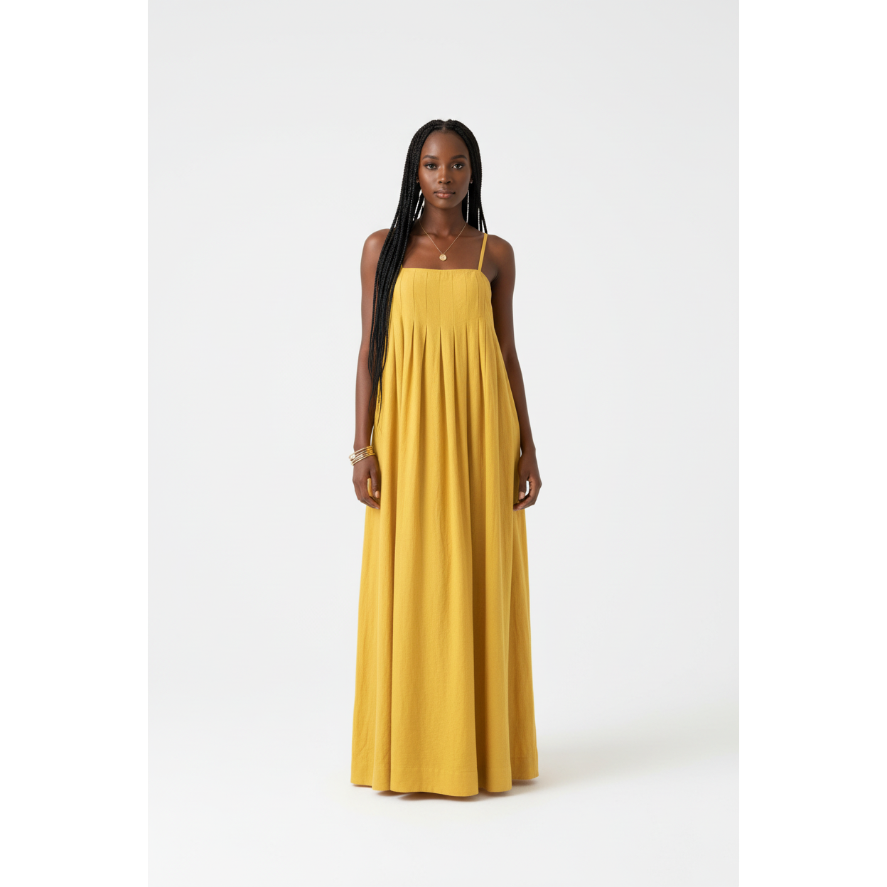 Spaghetti Strap Casual Loose Maxi Dress