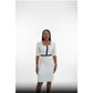 Short Sleeve Square Neck Dress
